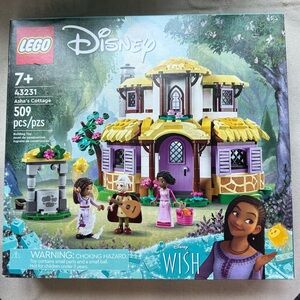 LEGO Disney Wish Asha's Cottage Building Toy Set 43231